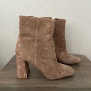 Sam Edelman Suede Ankle Booties
